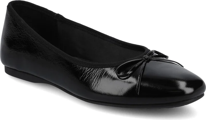 The Songbird Flat Patent Leather