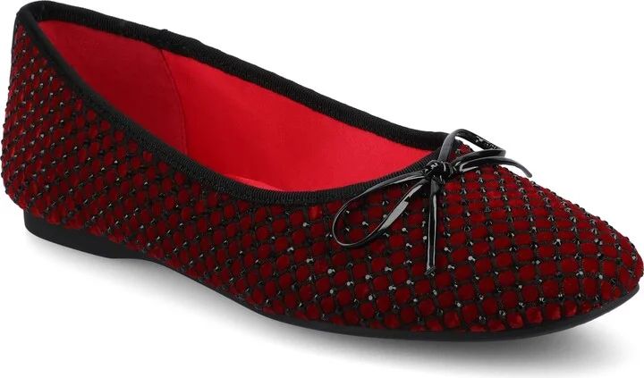 The Songbird Flat Velvet Crystal