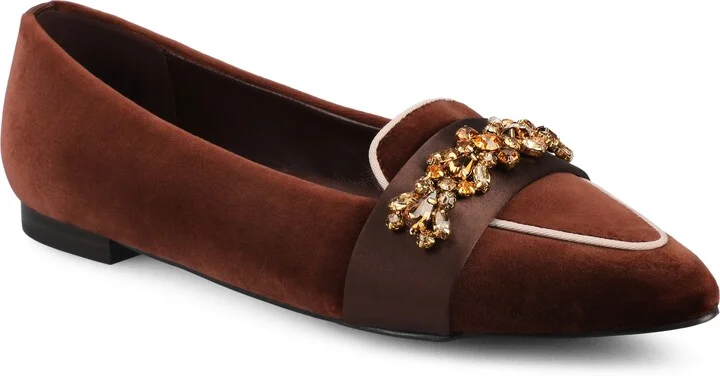 The Sparrow Loafer Velvet Jewel