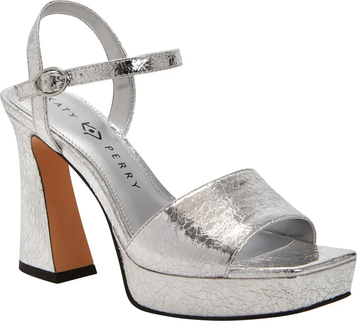 The Square Ankle Strap Platform Sandal