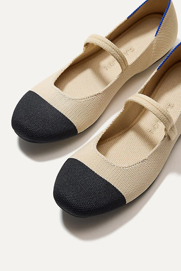 The Square Mary Jane Flats - Image 3