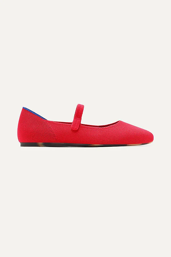 The Square Mary Jane Flats