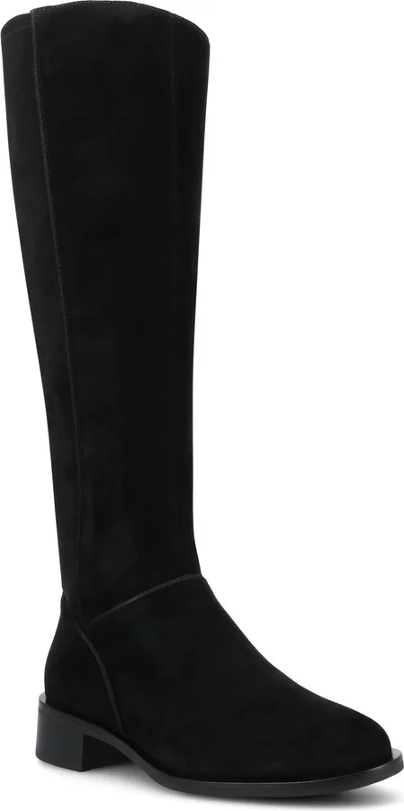 The Starling Loafer Tall Boot Suede