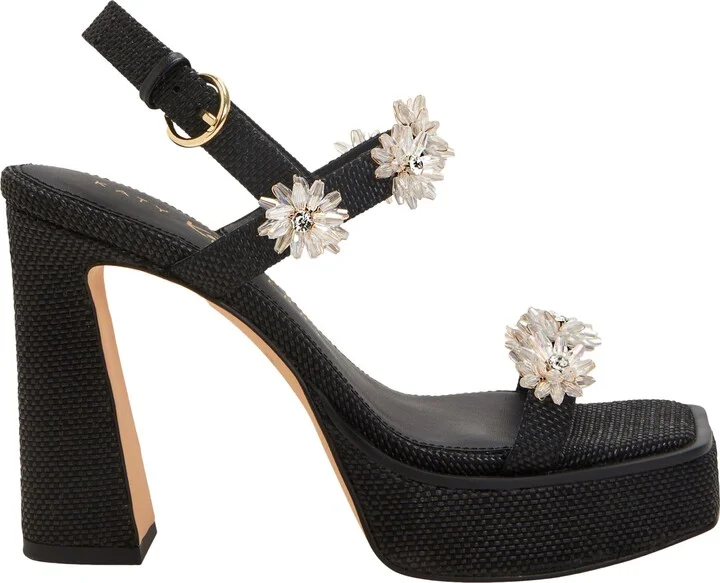 The Steady Floral Slingback Platform Sandal - Image 4