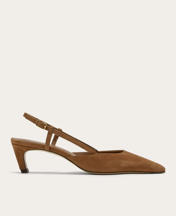 Saddle Brown Suede