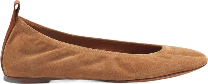 The Suede Ballerina Flat