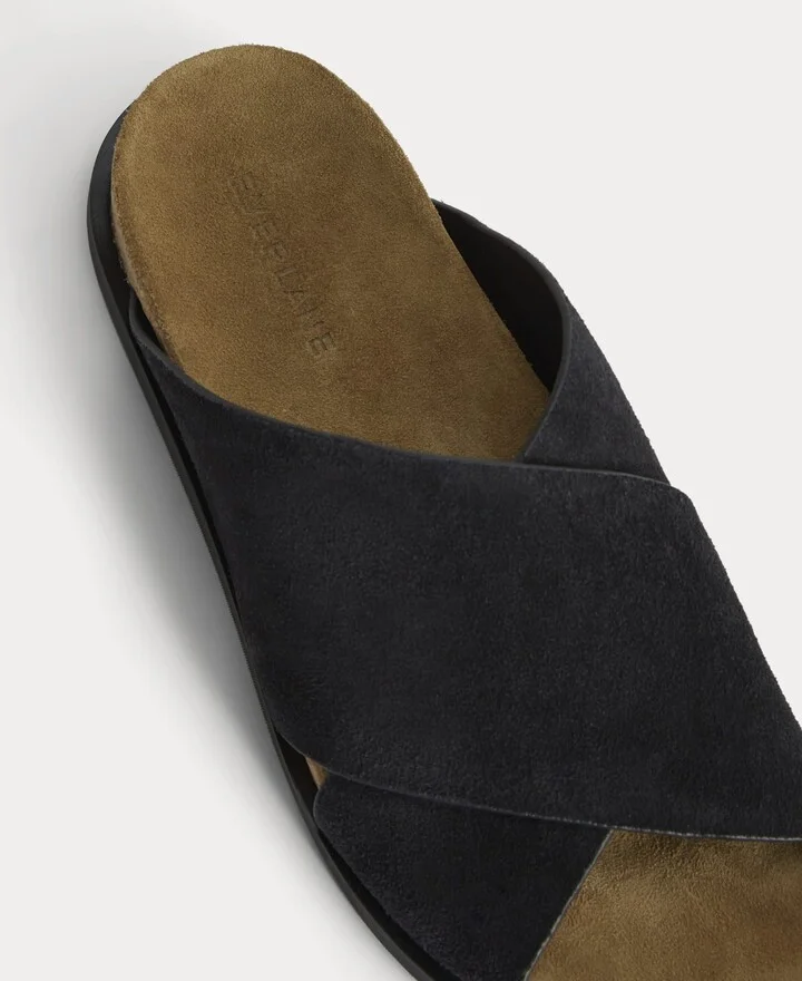 The Suede Crossover Sandal - Image 2