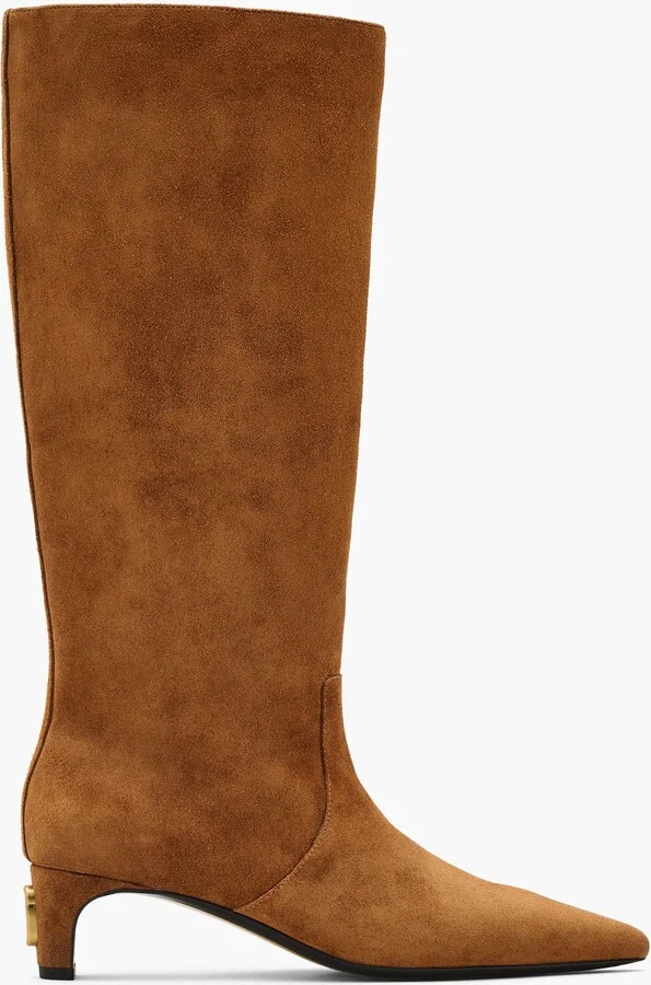 The Suede Mel Boot - Copper