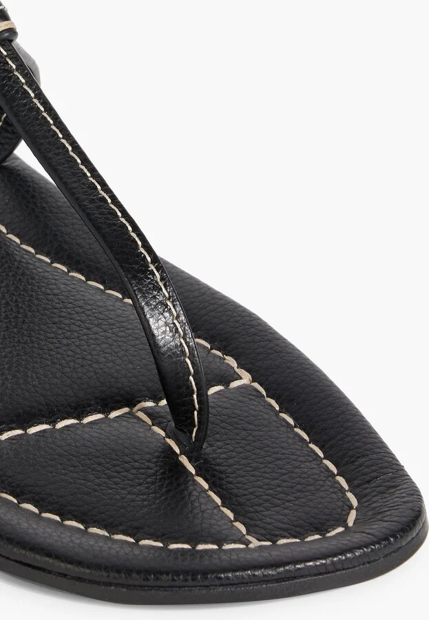 The T-Strap leather sandals - Image 4