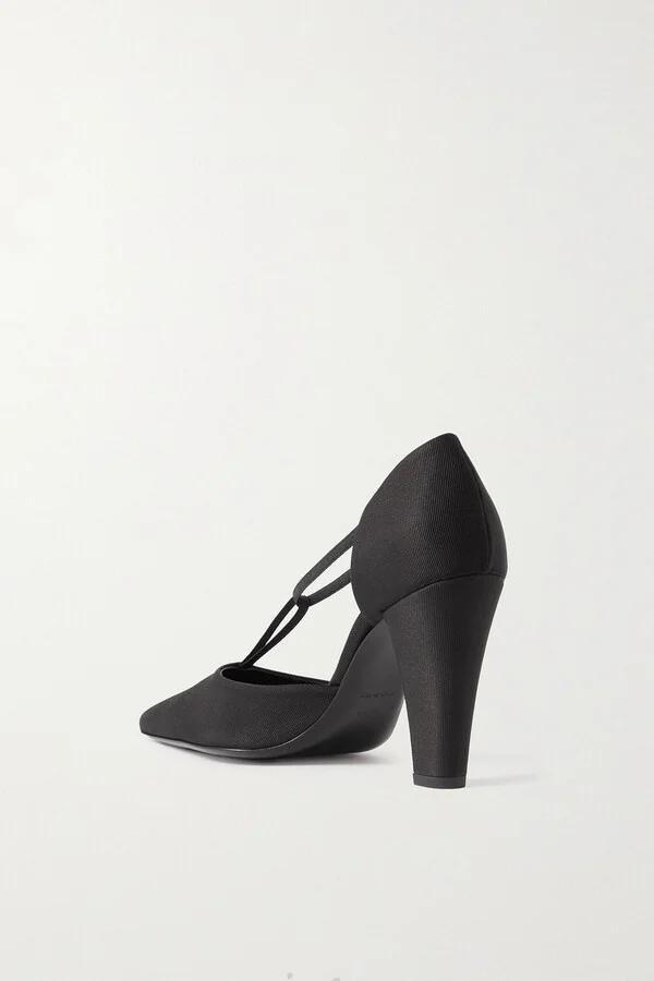 The T-strap point-toe faille pumps - Image 3