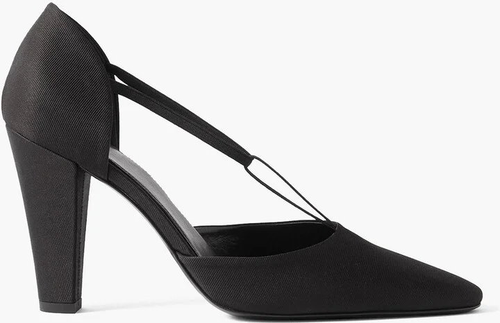 The T-strap point-toe faille pumps