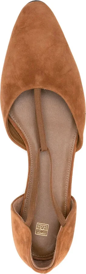 The T-Strap suede ballerina shoes - Image 4