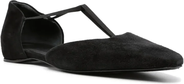 The T-Strap suede ballerina shoes - Image 2