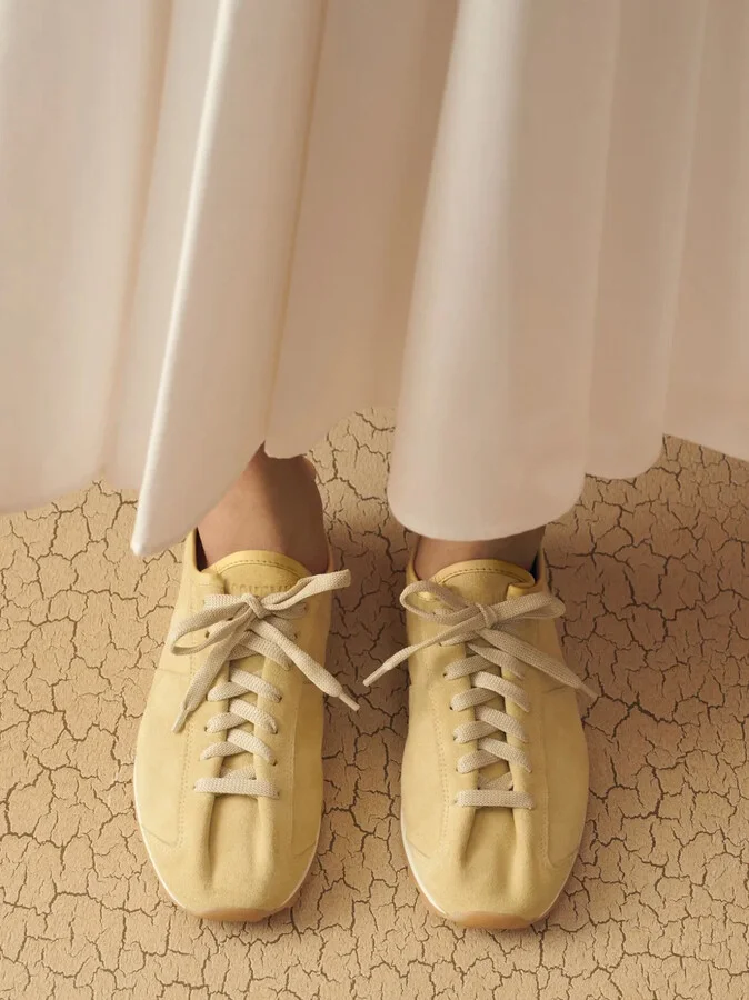 The Tennis suede lace-up sneakers - Image 5