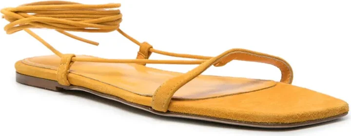 The Tie suede sandals - Image 2