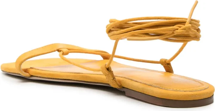 The Tie suede sandals - Image 3