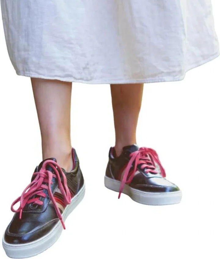 The Women's Carrington Shoe In Black Multi Rustic Nectar Lux