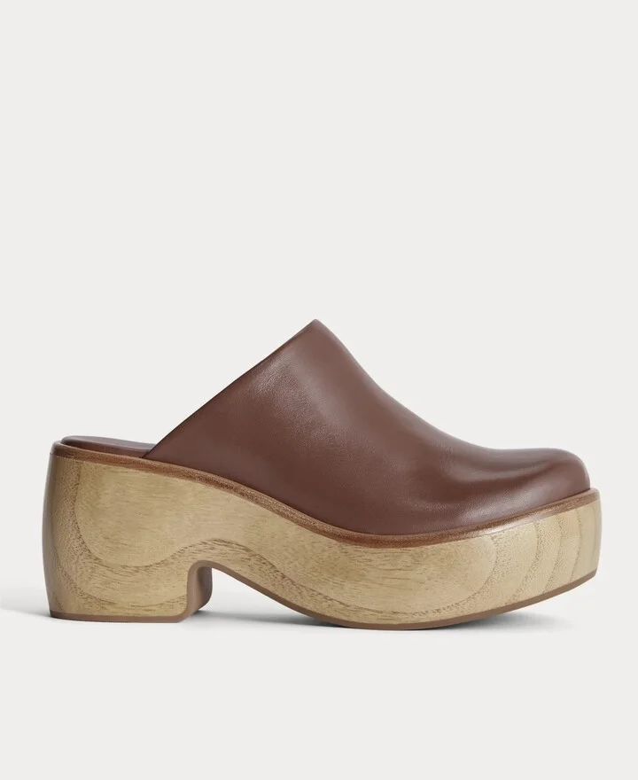 The Wooden Puffa Clog