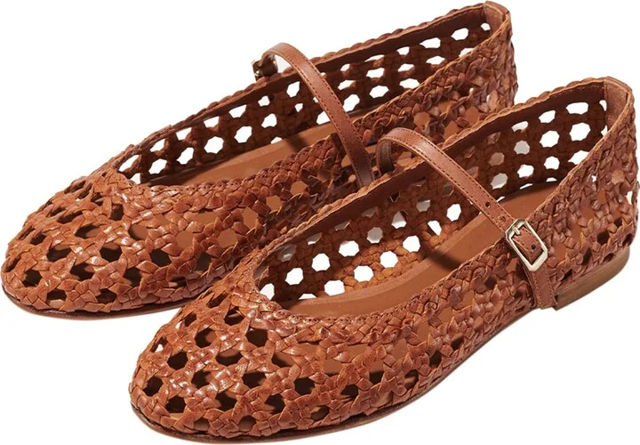 The Woven Demi Jane Flat - Image 3