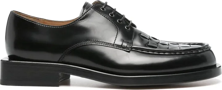 The Woven Derby shoes