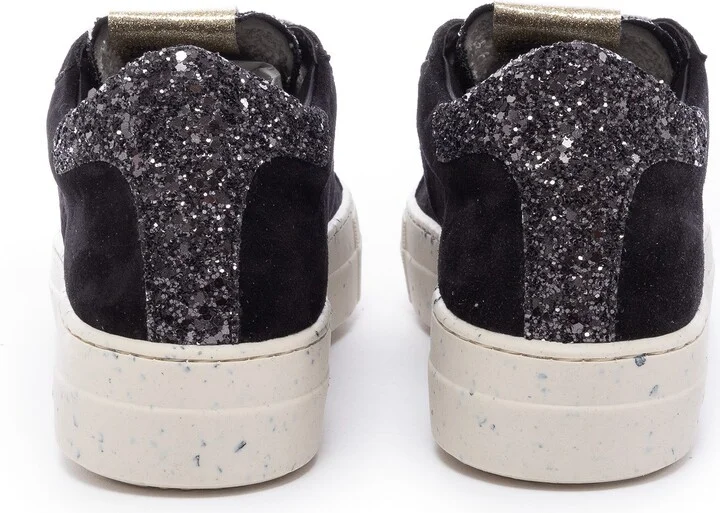 Thea Black Glitter Sneaker - Image 6