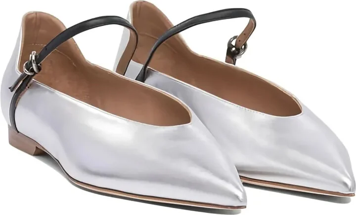 Théa pointed-toe leather flats - Image 2