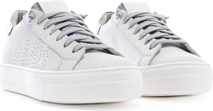 Thea Purple Metallic/ White Sneaker - Image 3