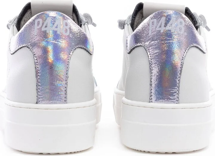 Thea Purple Metallic/ White Sneaker - Image 4