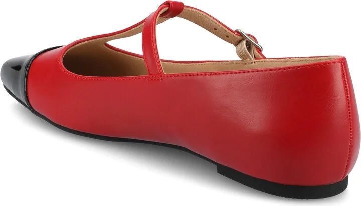 Thea T-Strap Flat - Image 8