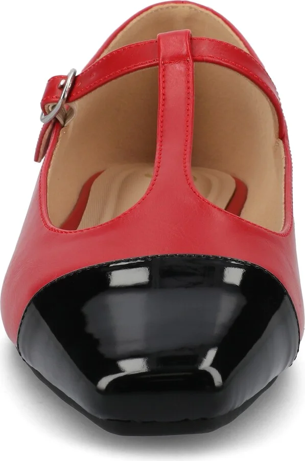 Thea T-Strap Flat - Image 9