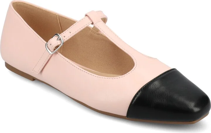 Thea T-Strap Flat