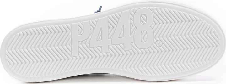 Thea White/ Dusty Blue Sneaker - Image 5