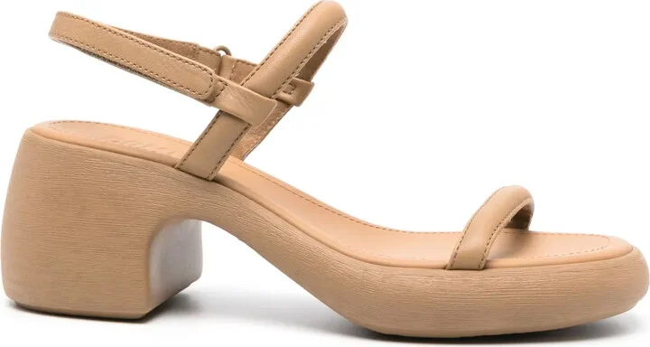 Thelma 70mm leather sandals
