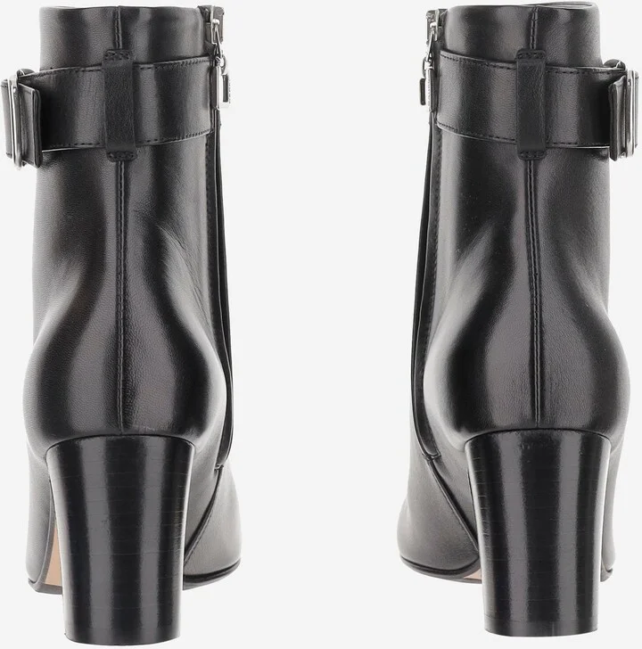 Thelma Leather Ankle Boots - Image 3