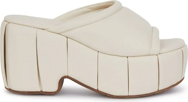 Themoirè Cassiope Padded Slip-On Mules