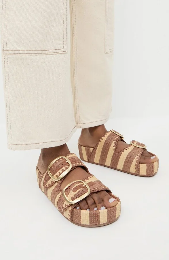 Theo Two-Strap Platform Sandal - Image 2