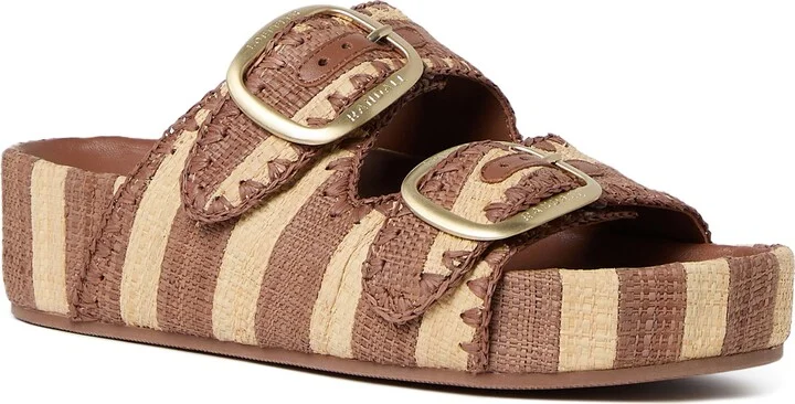 Theo Two-Strap Platform Sandal