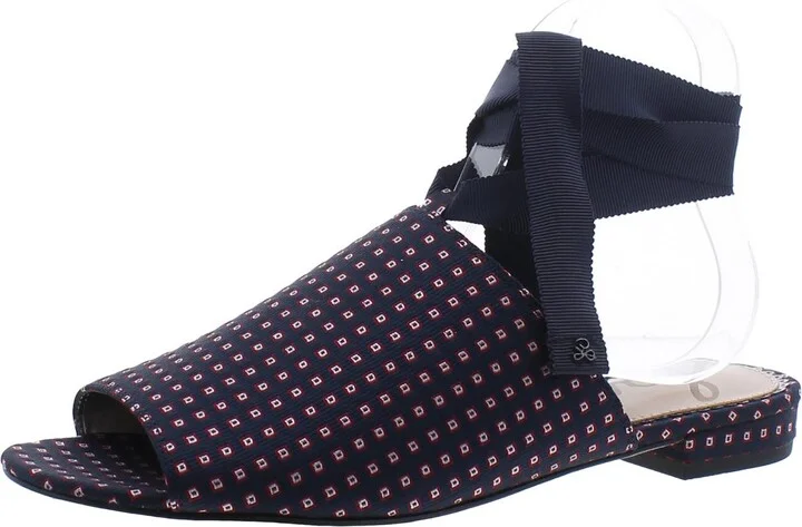Theodora Womens Open Toe Ankle Strap