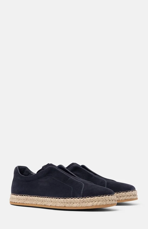 Blue - Suede