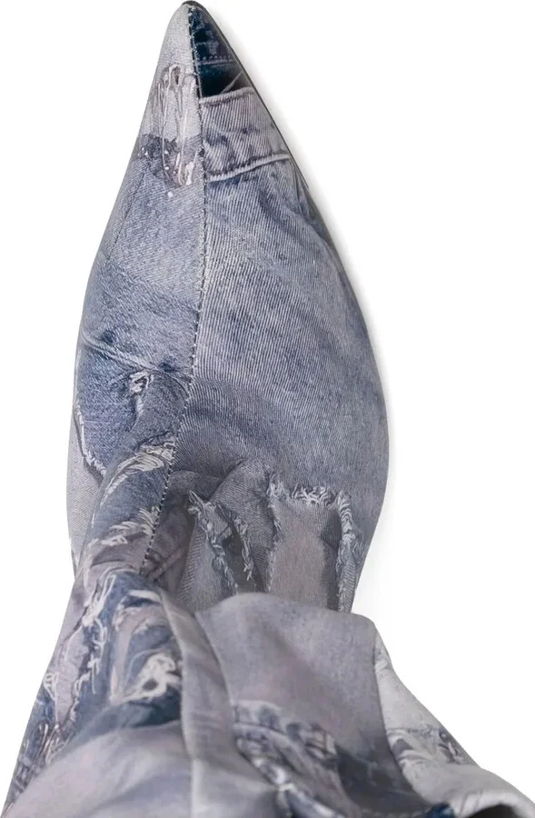 Thigh-High Cargo Boots - Image 4