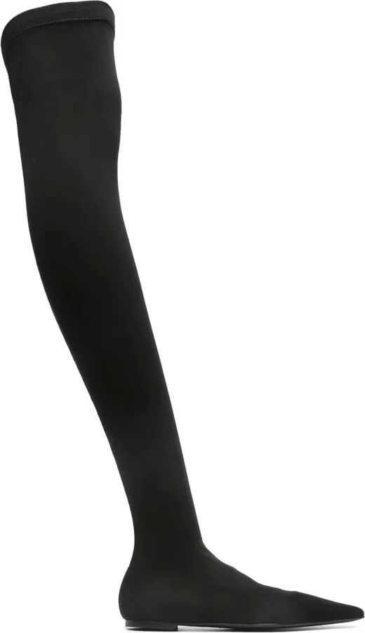 Thigh-High Flat Boots
