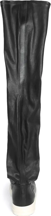 Thigh-High Leather Boots - Image 3