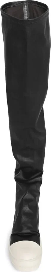 Thigh-High Leather Boots - Image 4