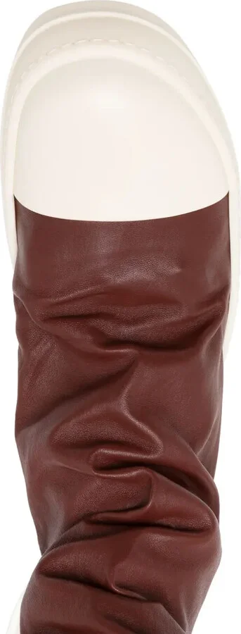 Thigh-High Leather Boots - Image 4