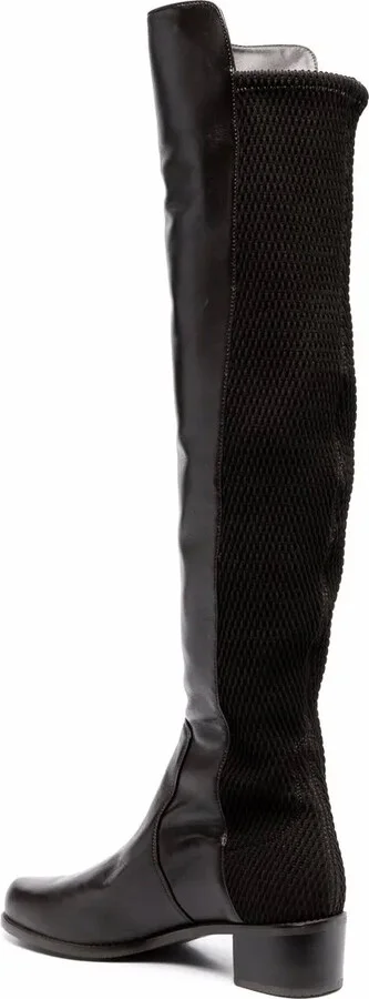 Thigh-High Leather Boots - Image 3
