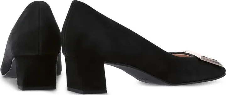 Thilda block-heel suede pumps - Image 3