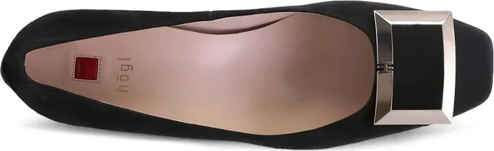 Thilda block-heel suede pumps - Image 4