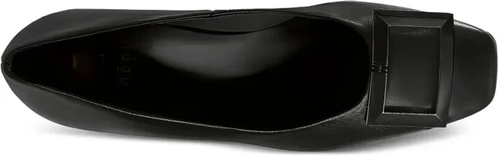 Thilda square-buckle block-heel pumps - Image 4