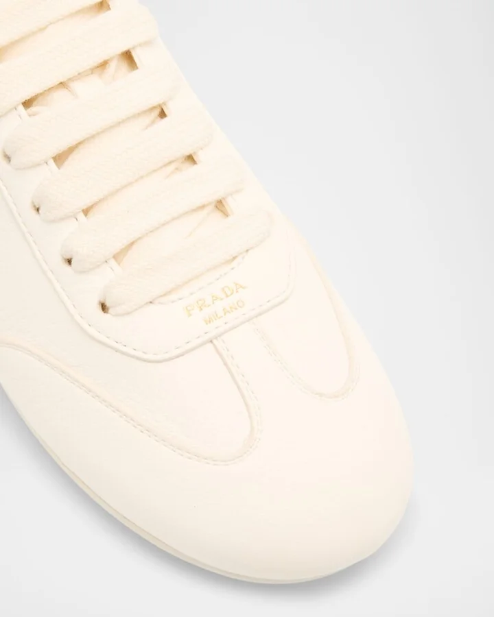 Thin Leather Low-Top Sneakers - Image 8