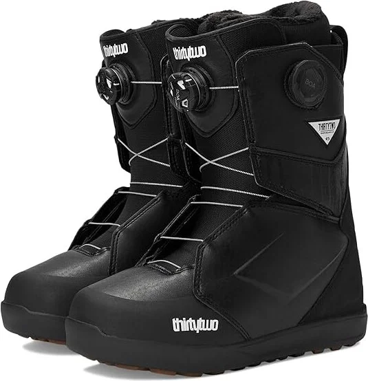 thirtytwo Lashed Double Boa W'S '24 Women's Snow Shoes Black/White/Black : 10 M, Rubber
